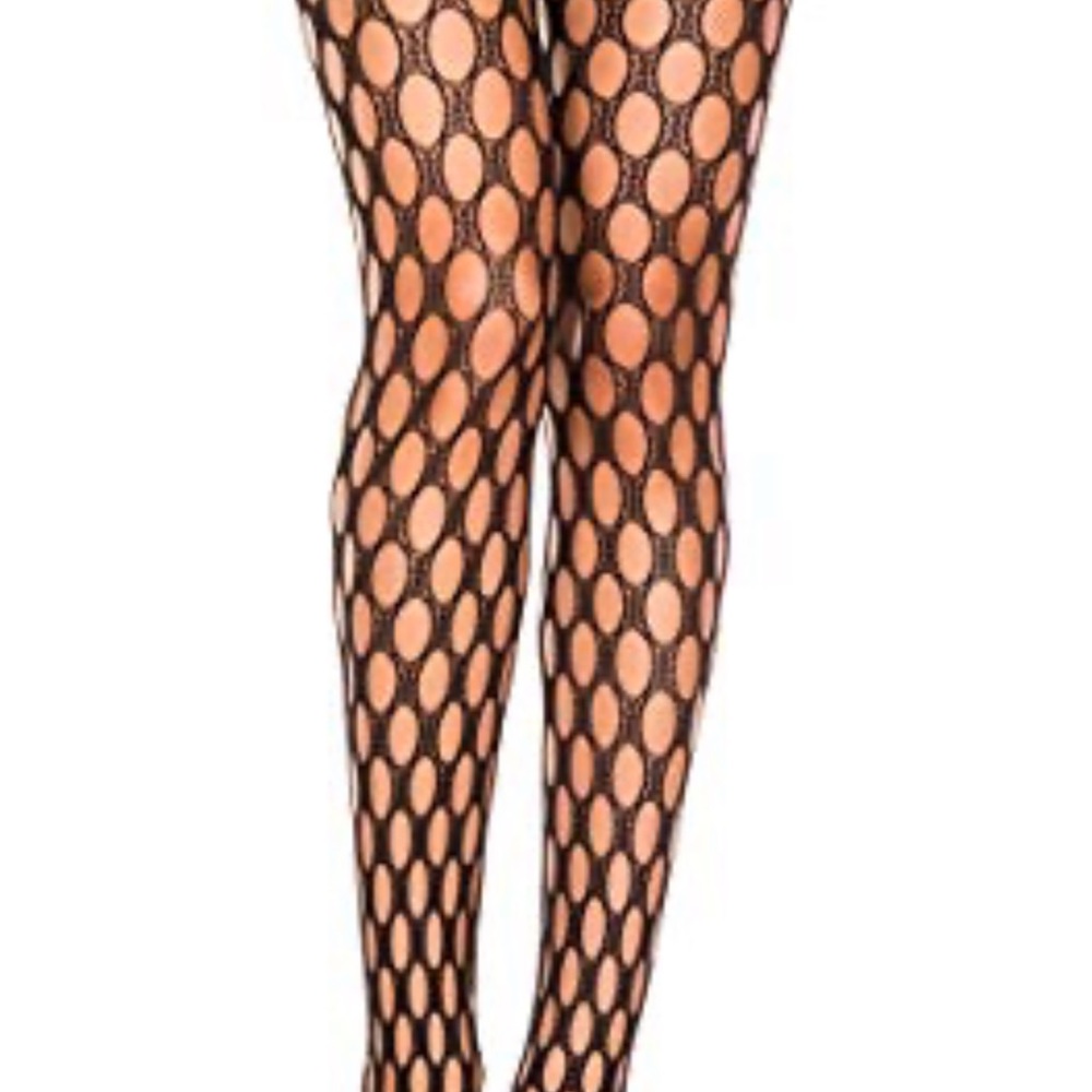 Music Legs Fashion Fishnet Panty Hose NWT
